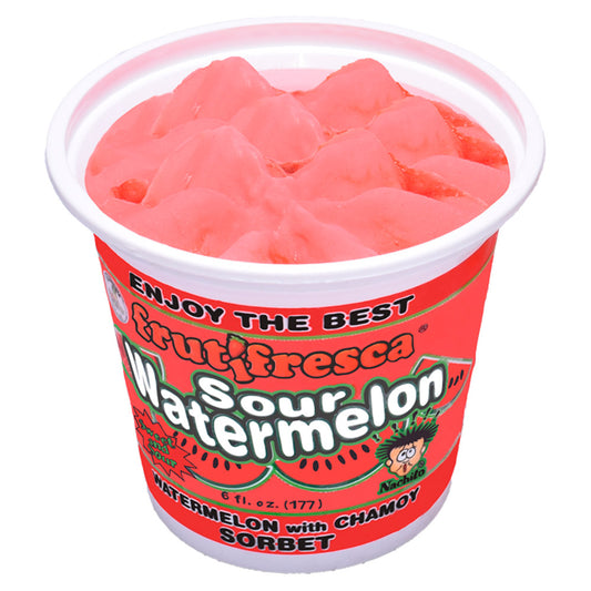 SOUR WATERMELON SORBET / with Chamoy